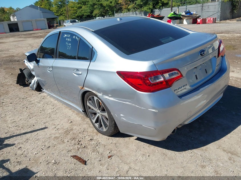 Vin: 4s3bnaj60f3060516, lot: 46726435, subaru legacy 2.5i limited 20153