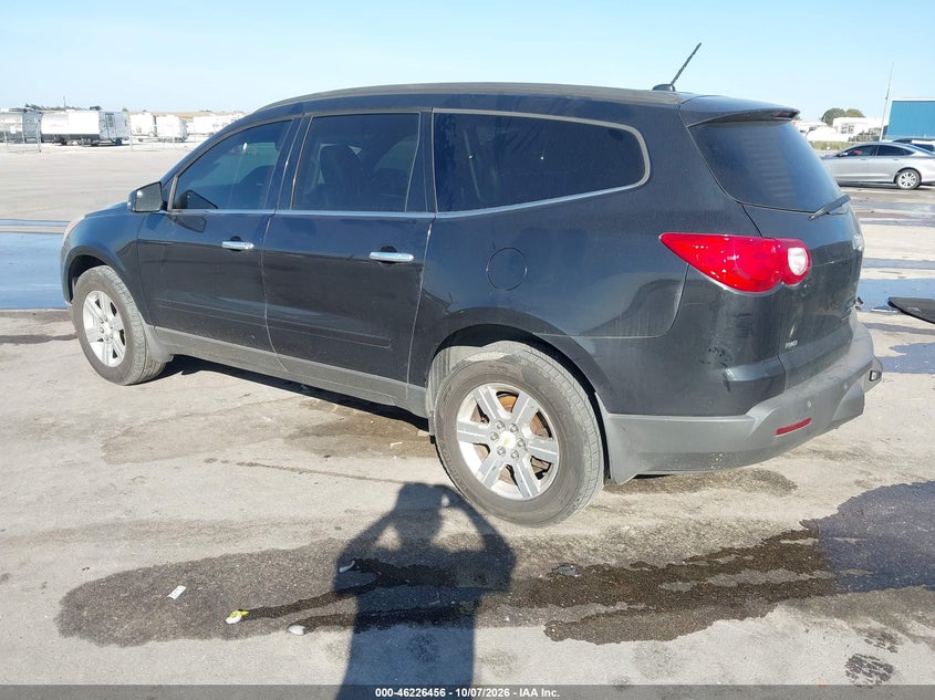 Vin: 1gnlvged7aj207345, lot: 46726444, chevrolet traverse lt 20103