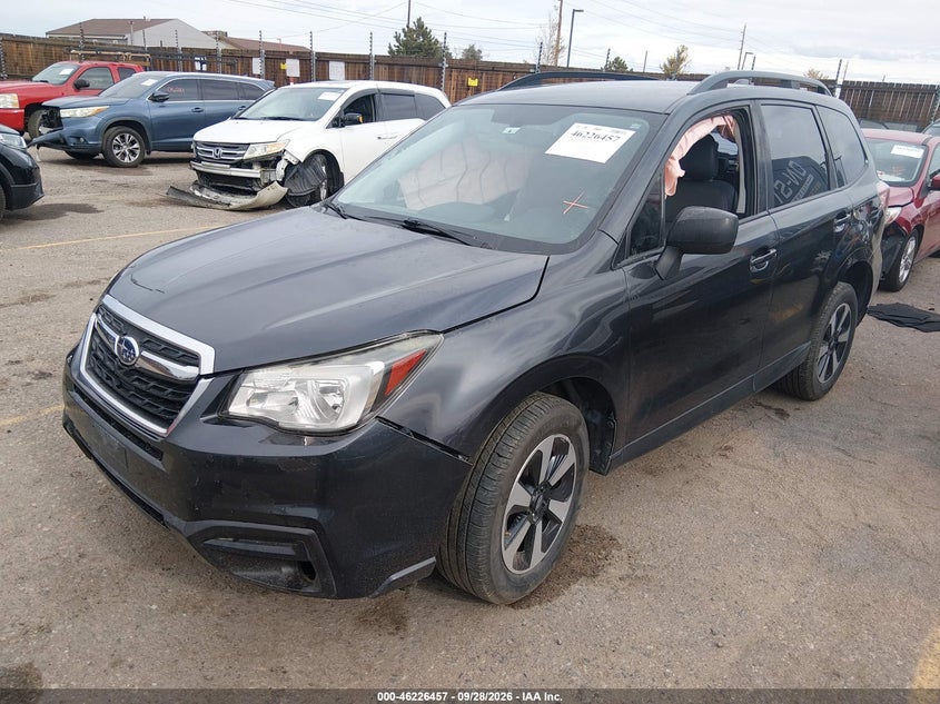 Vin: jf2sjabc8jh409368, lot: 46726445, subaru forester 2.5i 20182