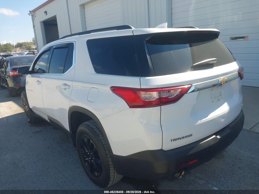 Vin: 1gnerhkw5lj166435, lot: 46726446, chevrolet traverse fwd lt leather 20203