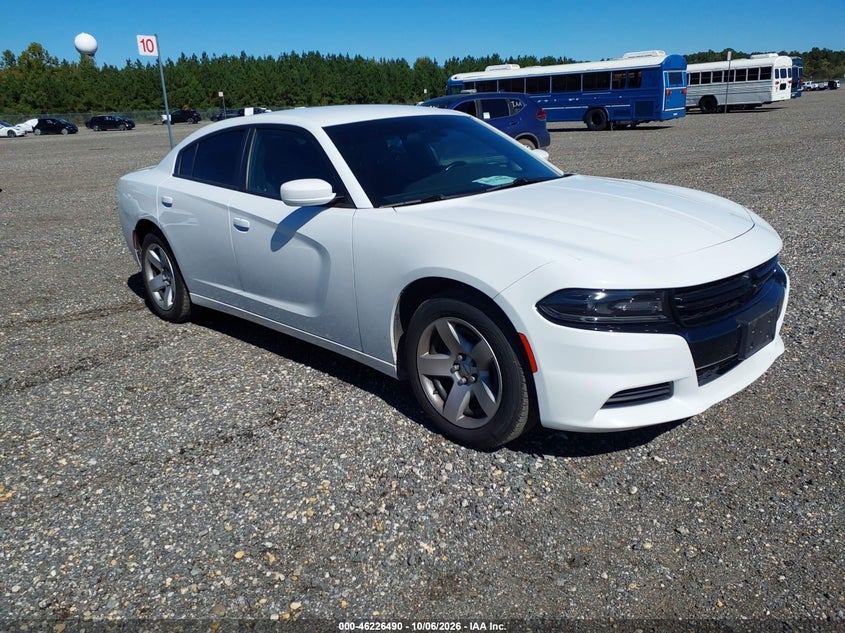 Vin: 2c3cdxag8kh734040, lot: 46726478, dodge charger police rwd 20191