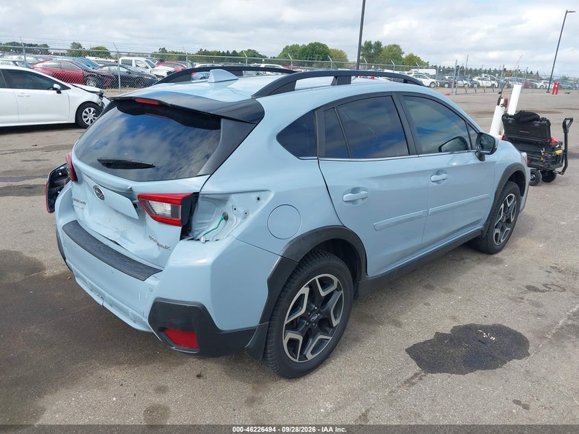 Vin: jf2gtanc7l8248218, lot: 46726482, subaru crosstrek limited 20204
