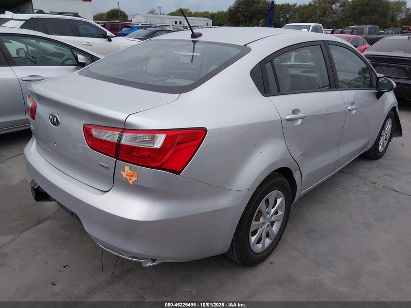 Vin: knadm4a32h6055450, lot: 46726483, kia rio lx 20174