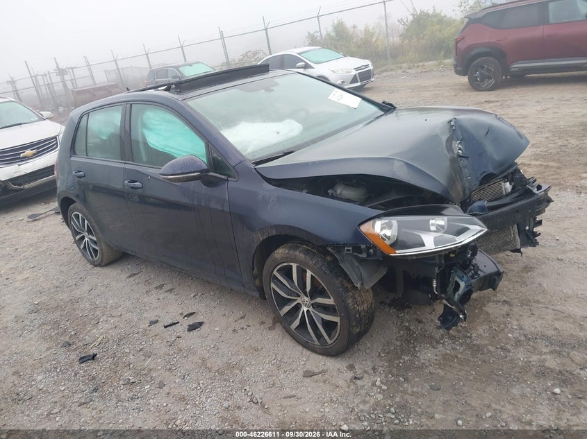 2017 VOLKSWAGEN GOLF TSI S 4-DOOR/TSI SE 4-DOOR/TSI SEL 4-DOOR/TSI WOLFSBURG EDITION 4-DOOR