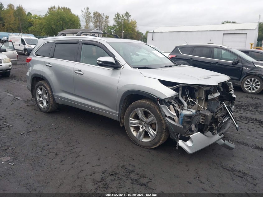 Vin: 5tddzrfh2js867519, lot: 46726603, toyota highlander limited 20181