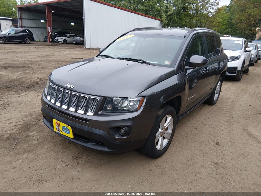 2017 Jeep Compass, Обычный износ, IAAI, VIN 1C4NJDEB7HD205016 — фото 2