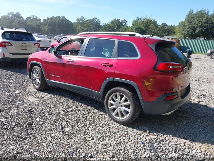 Vin: 1c4pjldsxhw608402, lot: 46726616, jeep cherokee limited fwd 20173