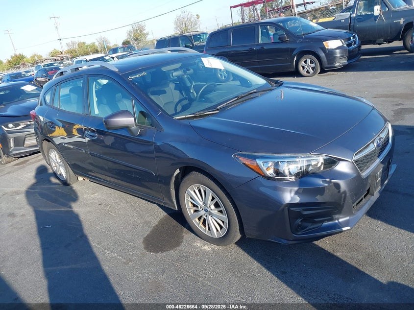 Vin: 4s3gtab63h3742545, lot: 46726652, subaru impreza 2.0i premium 20171
