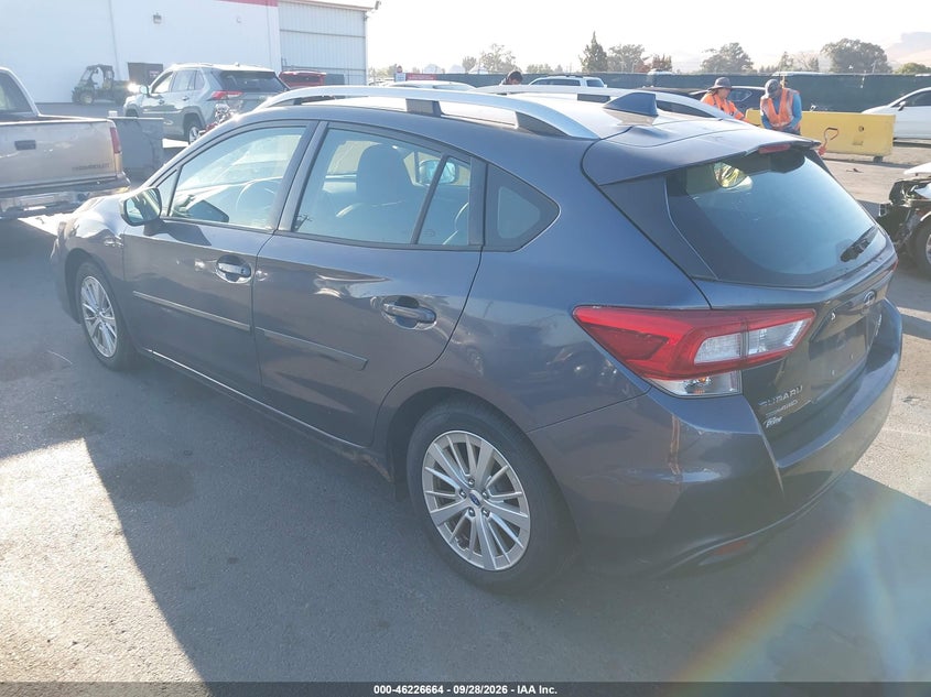 Vin: 4s3gtab63h3742545, lot: 46726652, subaru impreza 2.0i premium 20173