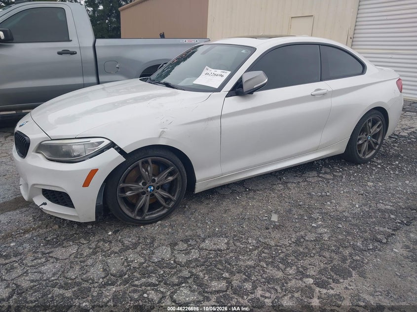 Vin: wba1j7c51gv359353, lot: 46726684, bmw m235i 20162