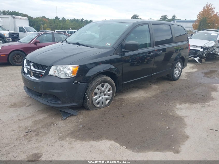 Vin: 2c4rdgbg5kr504681, lot: 46726750, dodge grand caravan se 20192