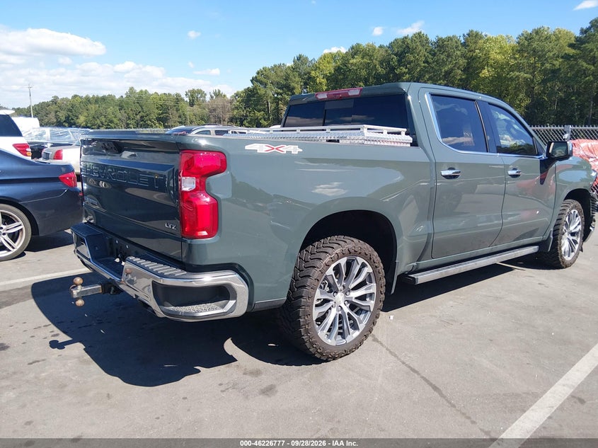 Vin: 1gcukgel1sz204635, lot: 46726765, chevrolet silverado 1500 4wd  short bed ltz 20254