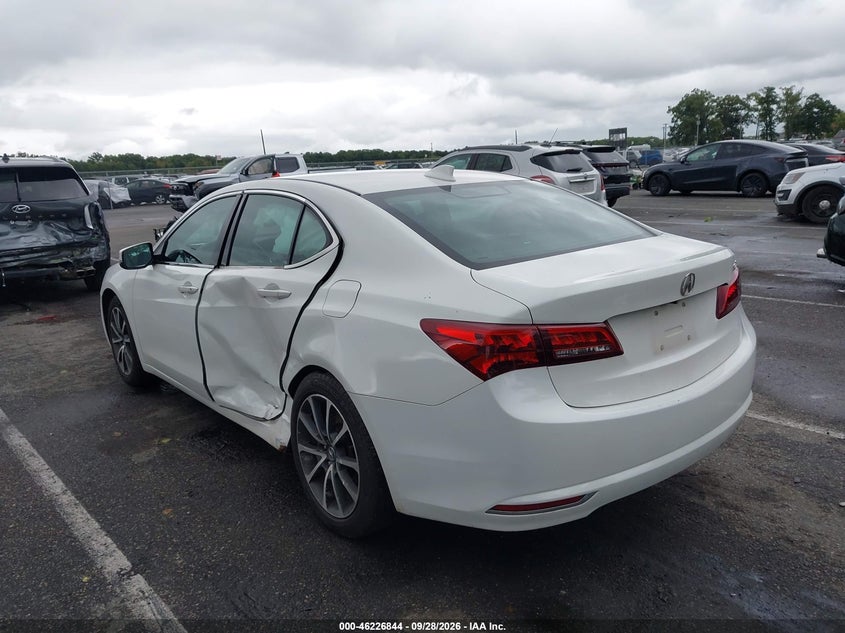 Vin: 19uub2f59ga000367, lot: 46726832, acura tlx v6 tech 20163