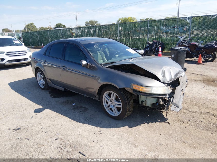 2007 Acura Tl 3.2, Перёд, IAAI, VIN 19UUA66227A030083
