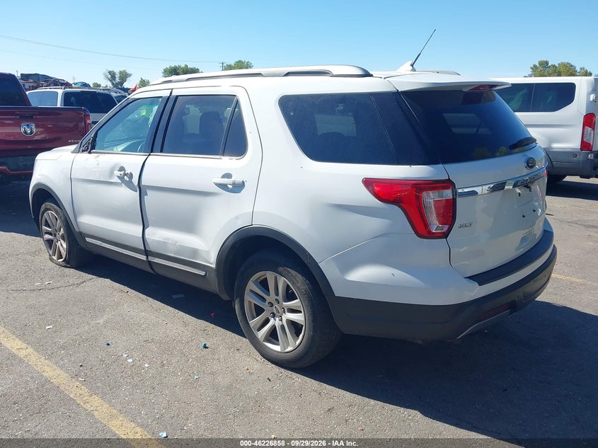 Vin: 1fm5k8d80kgb26167, lot: 46726846, ford explorer xlt 20193