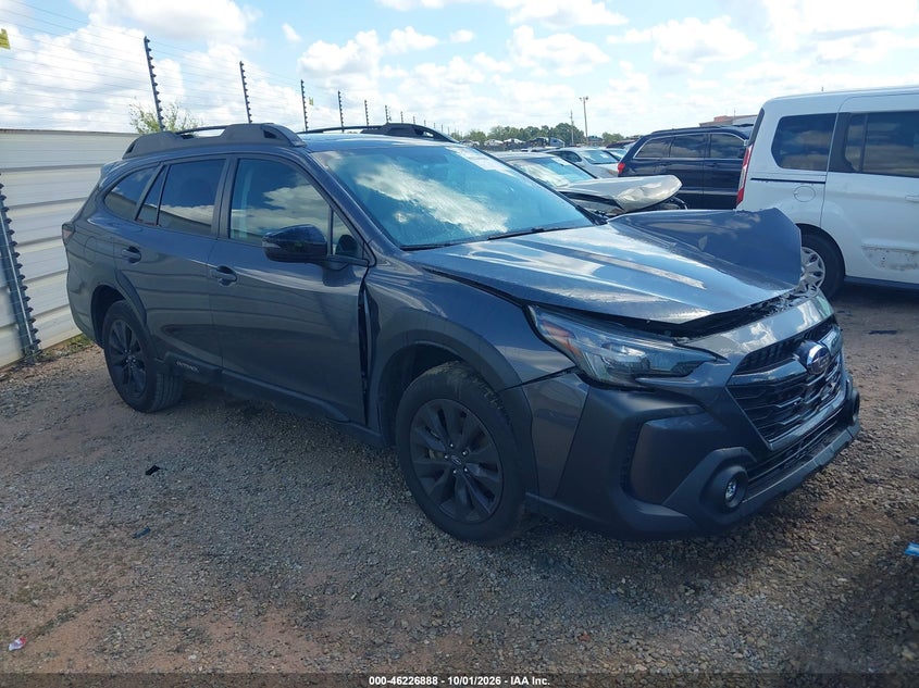 Vin: 4s4btalc6s3182117, lot: 46726876, subaru outback onyx edition 20251
