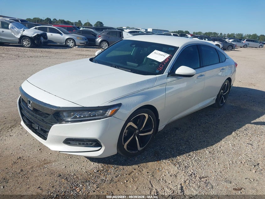 Vin: 1hgcv1f33ja251033, lot: 46726879, honda accord sport 20182