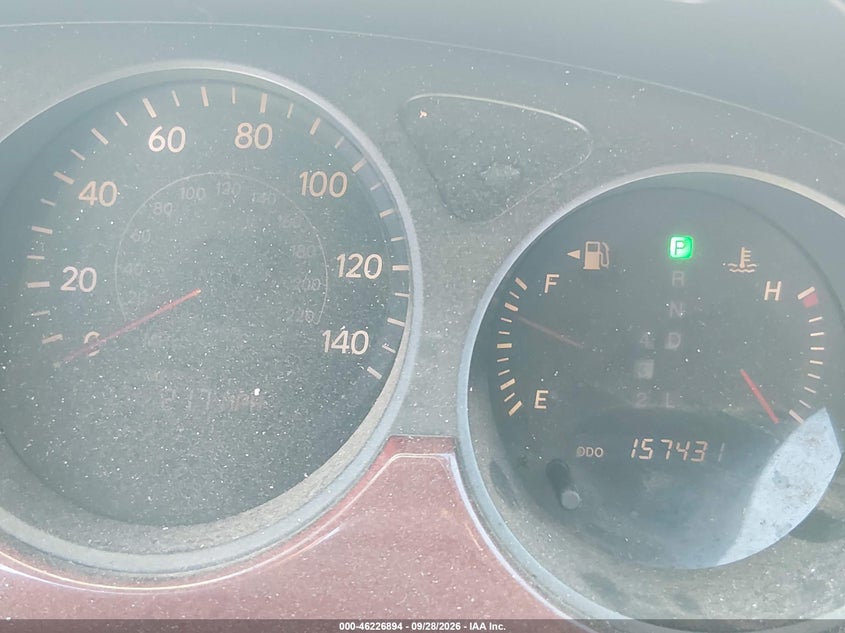 LEXUS ES 300 2003 VIN JTHBF30G236006176