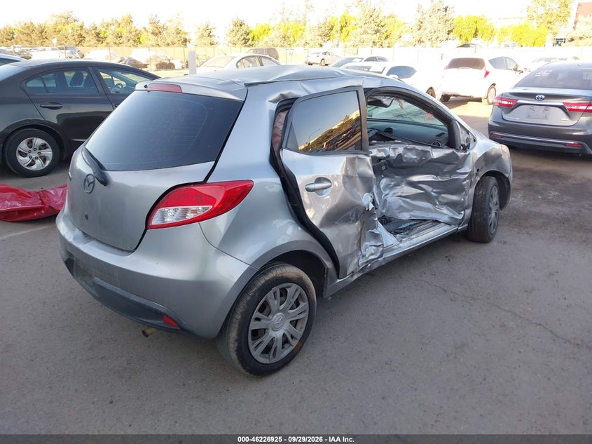 Vin: jm1de1kz5c0134530, lot: 46726913, mazda mazda2 sport 20124