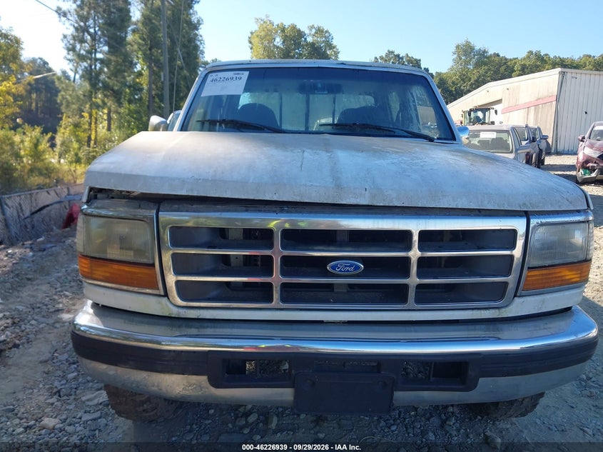 FORD F250 1996 VIN 1FTHW25G0TEA46258