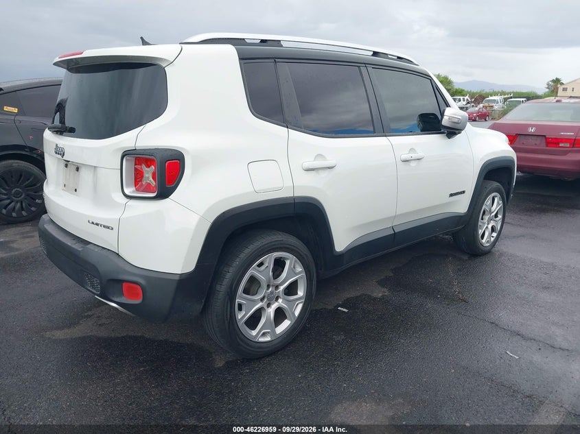 JEEP RENEGADE 2015 VIN ZACCJBDT4FPB26276