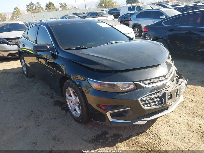 2018 Chevrolet Malibu 1Ls, Left Front, IAAI, VIN 1G1ZB5ST3JF164761