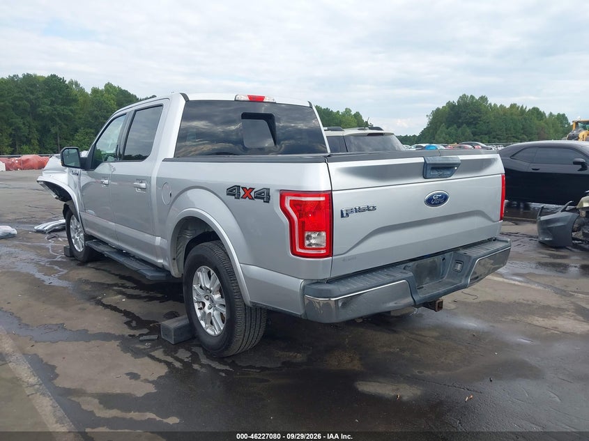 Vin: 1ftew1eg4hfc37079, lot: 46727068, ford f-150 lariat 20173