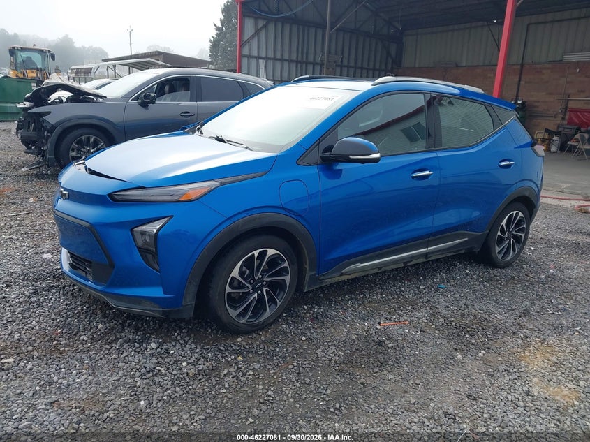 CHEVROLET BOLT EUV 2022 VIN 1G1FZ6S04N4134647