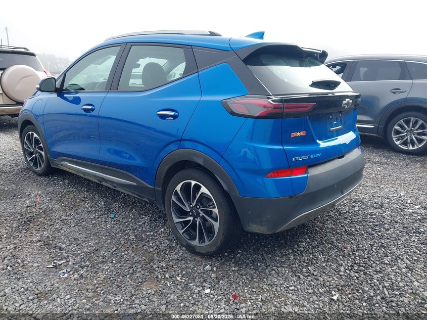 Vin: 1g1fz6s04n4134647, lot: 46727070, chevrolet bolt euv fwd premier 20223