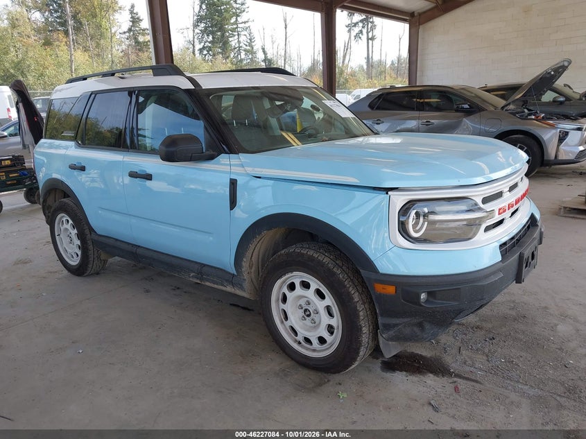 Vin: 3fmcr9g66rre95931, lot: 46727072, ford bronco sport heritage 2024 img_1