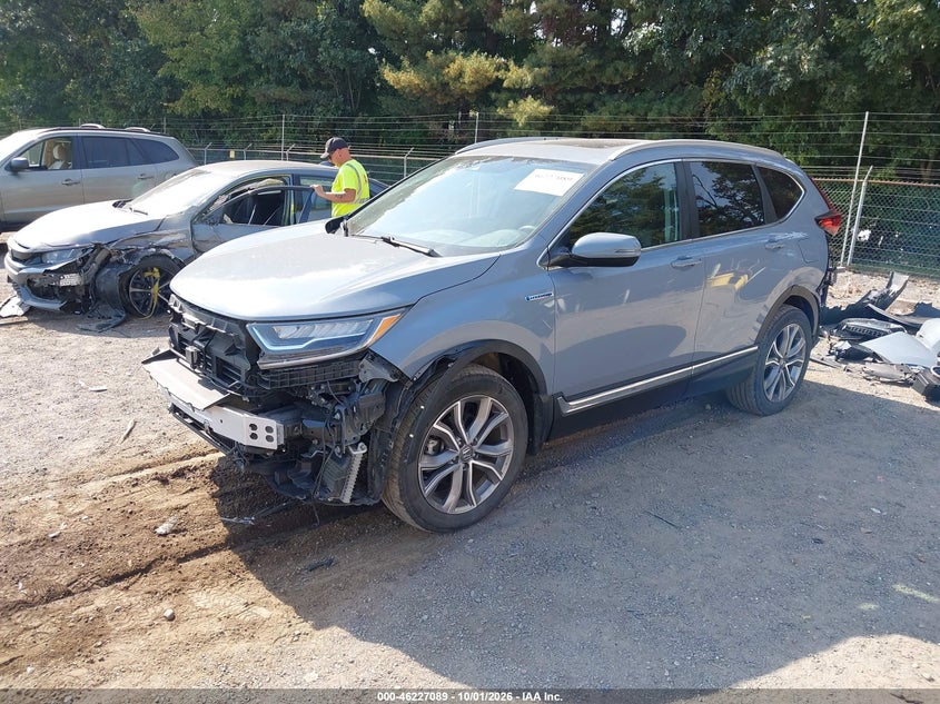 HONDA CR-V HYBRID 2022 VIN 5J6RT6H90NL002402