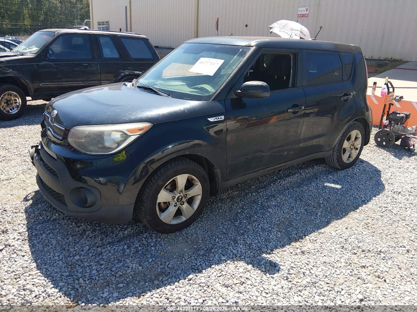 Vin: kndjn2a27h7410248, lot: 46727105, kia soul 20172