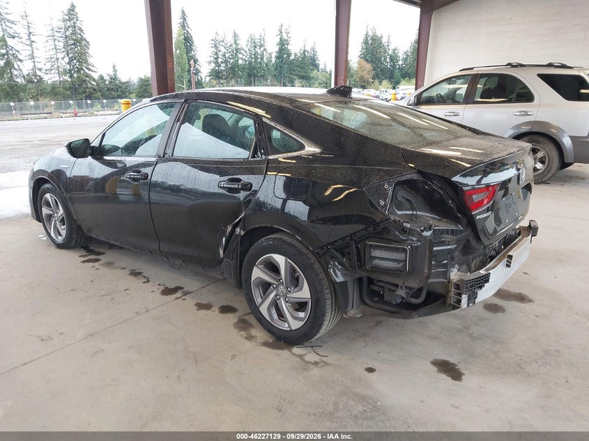 Vin: 19xze4f5xle001655, lot: 46727117, honda insight ex 20203