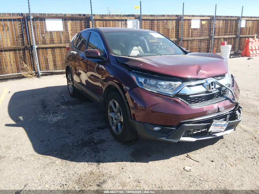 Vin: 7farw2h88je032116, lot: 46727151, honda cr-v ex-l/ex-l navi 20181