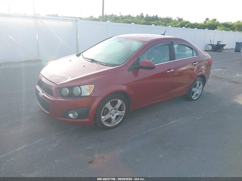 CHEVROLET SONIC 2013 VIN 1G1JE5SB0D4197552