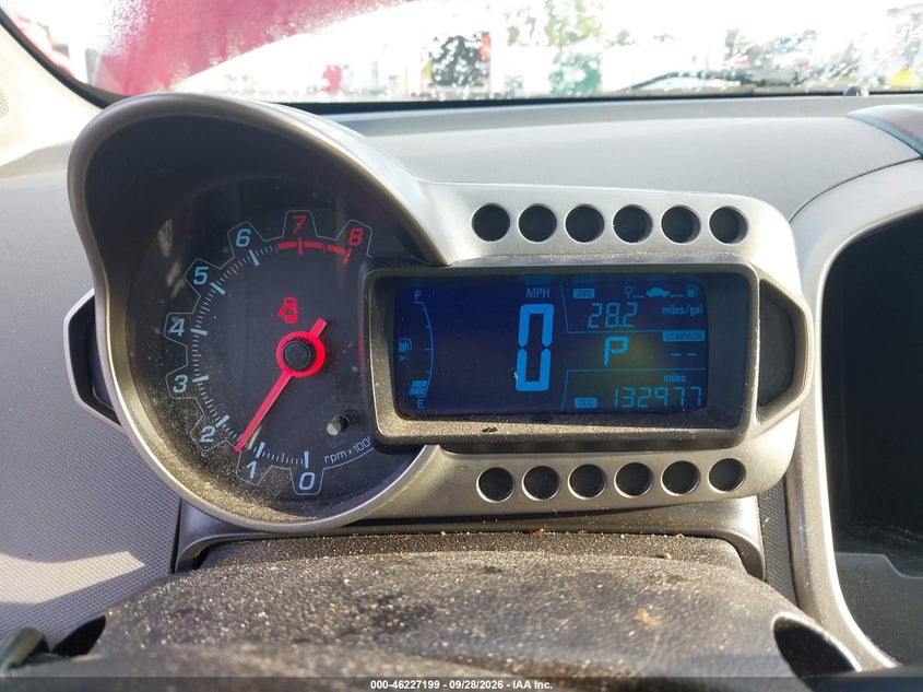CHEVROLET SONIC 2013 VIN 1G1JE5SB0D4197552