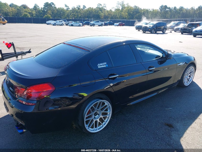 Vin: wba6b2c58fd799242, lot: 46727214, bmw 650i gran coupe 20154