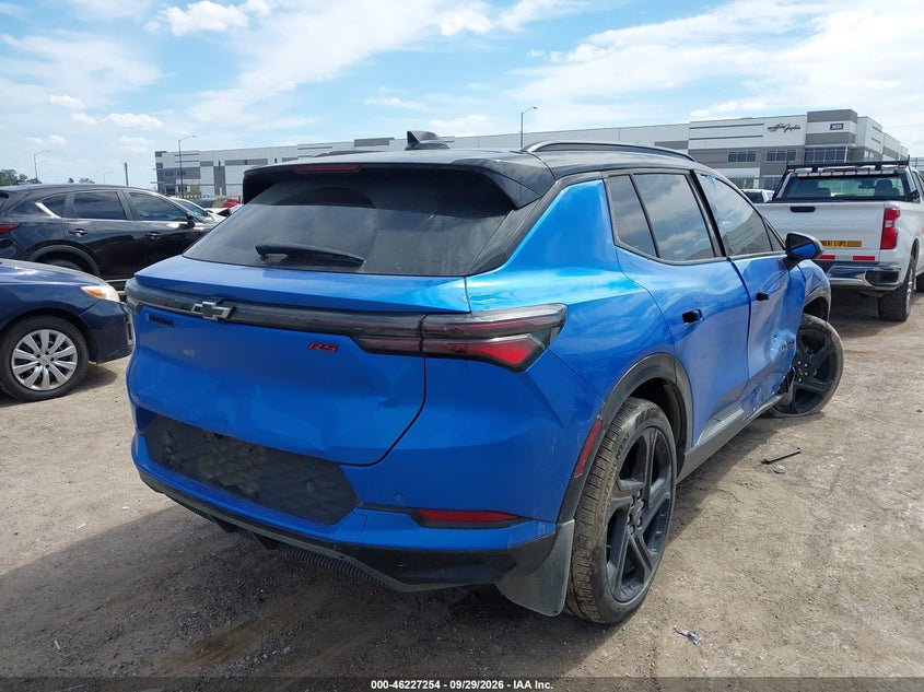 Vin: 3gn7dsrp2ss242712, lot: 46727242, chevrolet equinox ev rs 20254