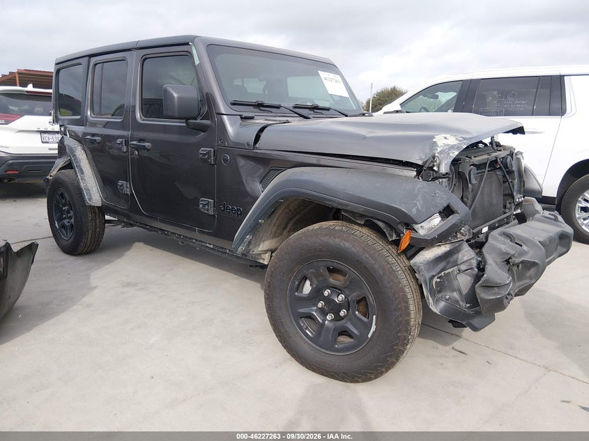 Vin: 1c4pjxdn5tw163156, lot: 46727251, jeep wrangler sport s 4x4 2026 img_1