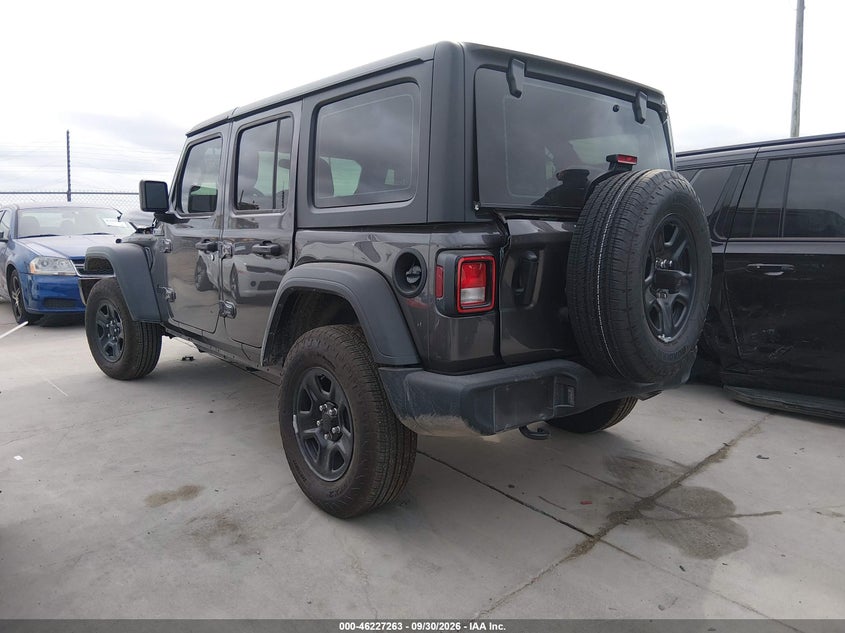 Vin: 1c4pjxdn5tw163156, lot: 46727251, jeep wrangler sport s 4x4 20263