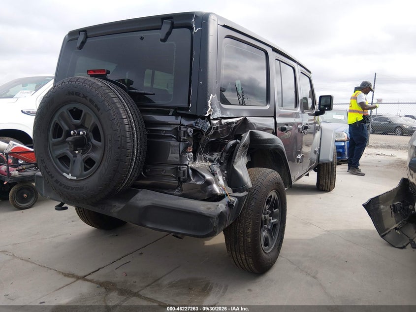 Vin: 1c4pjxdn5tw163156, lot: 46727251, jeep wrangler sport s 4x4 20264