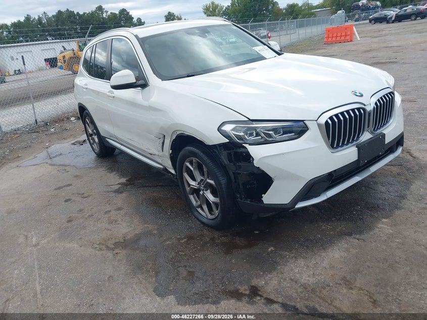 Vin: wbx57dp02nn169576, lot: 46727254, bmw x3 xdrive30i 2022 img_1