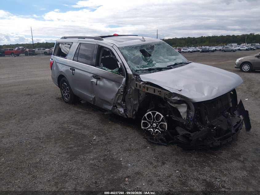 Vin: 1fmjk1jtxnea34353, lot: 46727256, ford expedition xlt max 20221