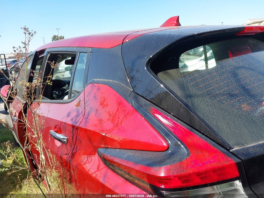 Vin: 1n4az1cpxjc303883, lot: 46727265, nissan leaf sl 20183