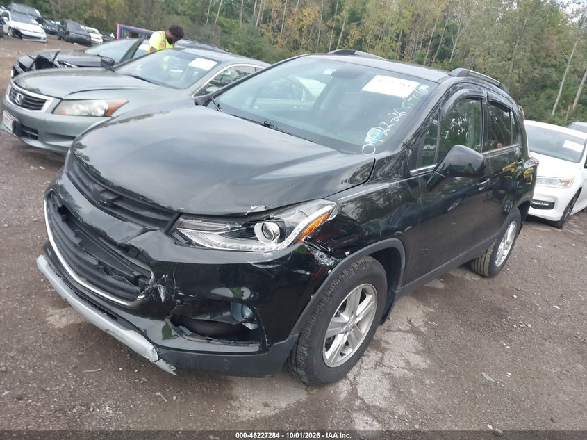 Vin: 3gncjlsb7ll208823, lot: 46727272, chevrolet trax fwd lt 20202