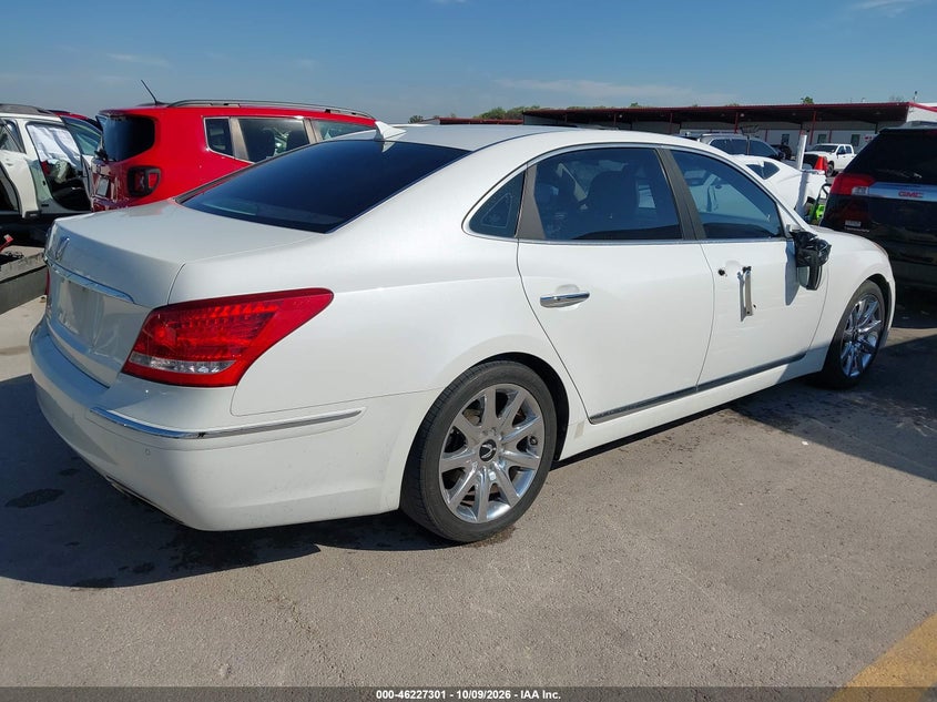 Vin: kmhgh4jh8du070276, lot: 46727289, hyundai equus signature 20134