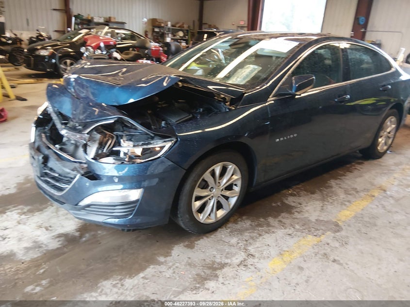 Vin: 1g1zd5st8kf225212, lot: 46727381, chevrolet malibu lt 20192