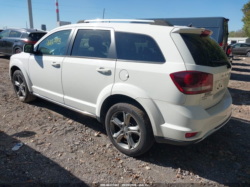Vin: 3c4pddgg7gt169460, lot: 46727431, dodge journey crossroad 20163