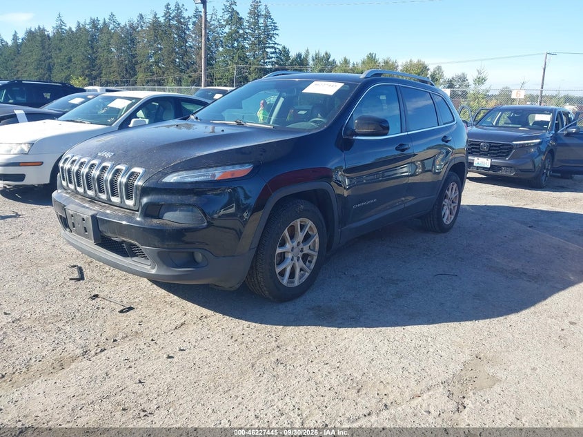Vin: 1c4pjllb5jd606124, lot: 46727433, jeep cherokee latitude plus 20182