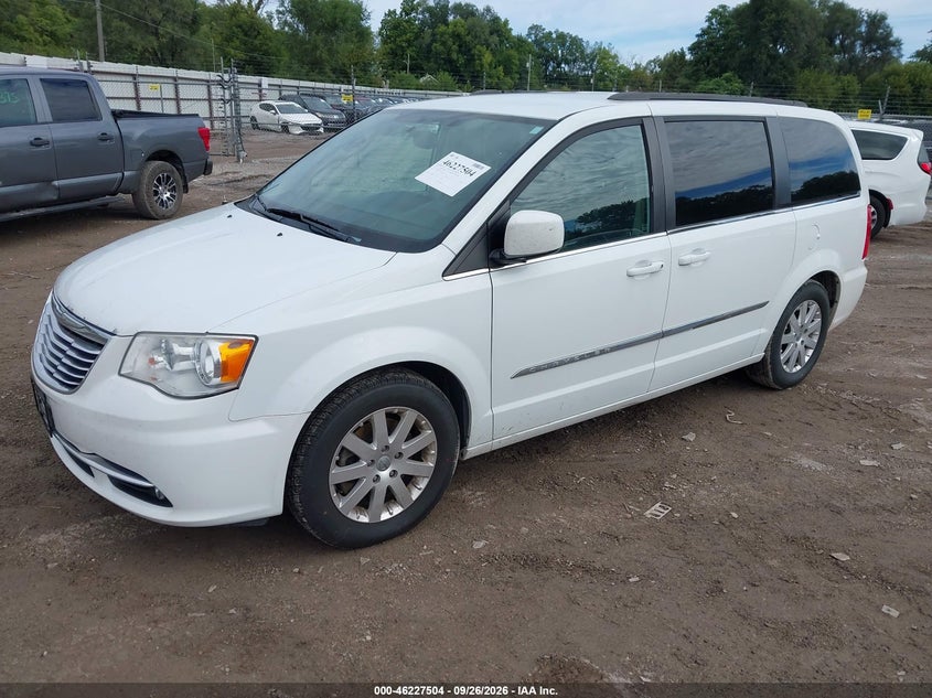 Vin: 2c4rc1bg7gr187719, lot: 46727492, chrysler town & country touring 20162